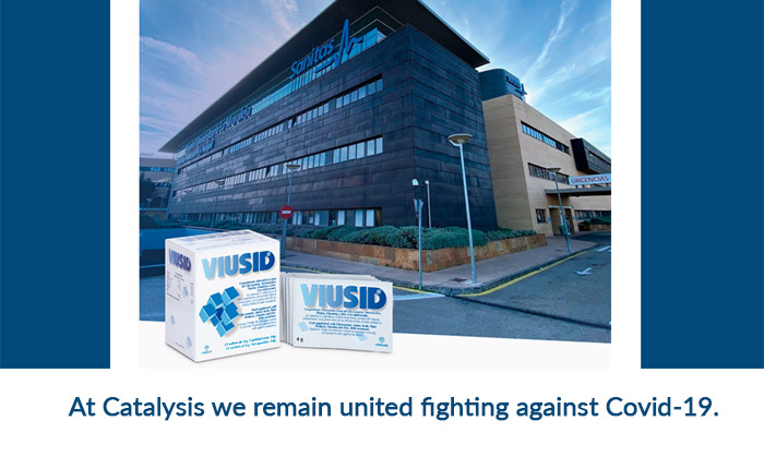At Catalysis we remain united fighting against Covid-19.